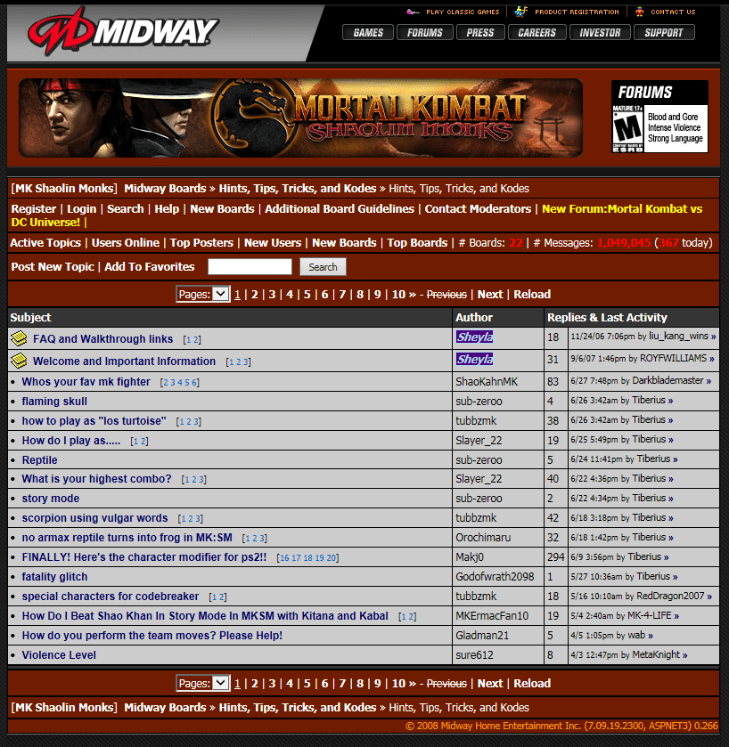 The Most Complete List of Mortal Kombat Shaolin Monks Fatalities